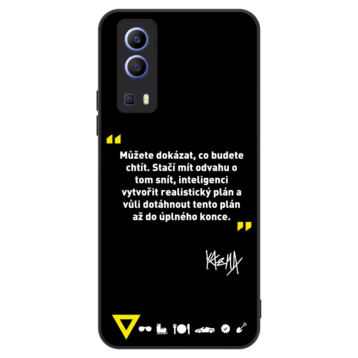 Picasee ULTIMATE CASE pro Vivo Y52 5G - Kazma - MŮŽETE DOKÁZAT, CO BUDETE CHTÍT