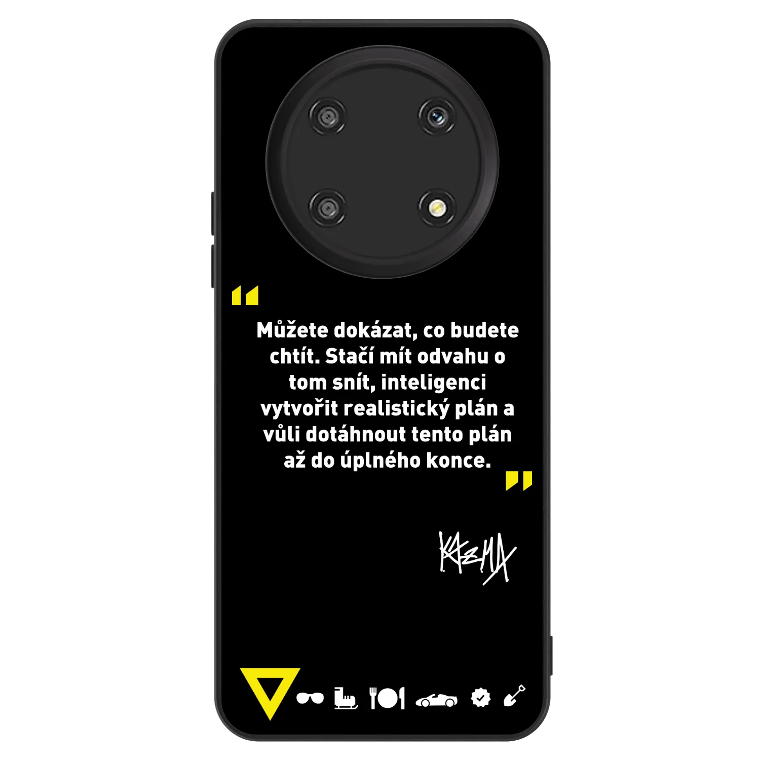 Picasee ULTIMATE CASE pro Honor Magic4 Lite 5G - Kazma - MŮŽETE DOKÁZAT, CO BUDETE CHTÍT