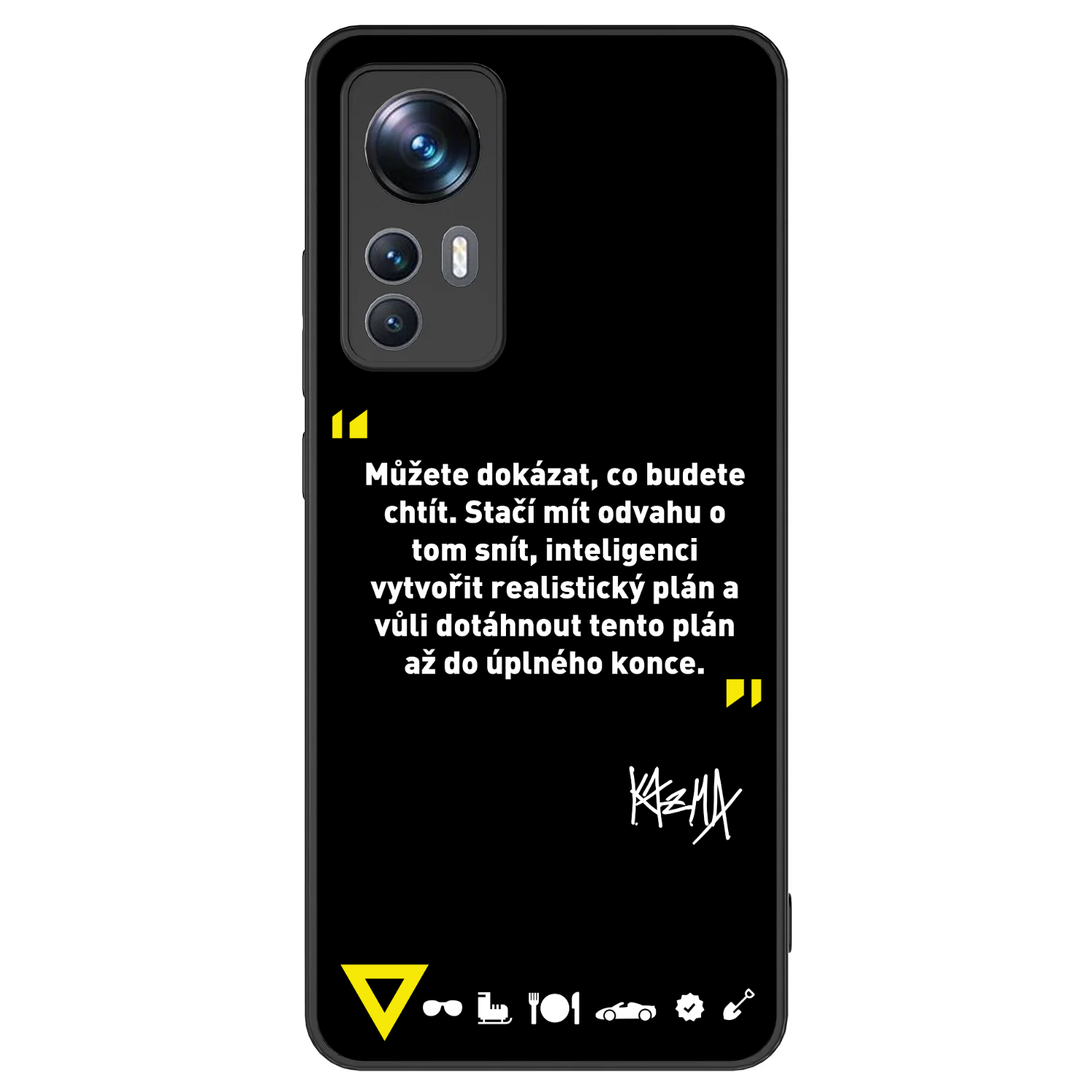 Picasee ULTIMATE CASE pro Xiaomi 12T Pro - Kazma - MŮŽETE DOKÁZAT, CO BUDETE CHTÍT