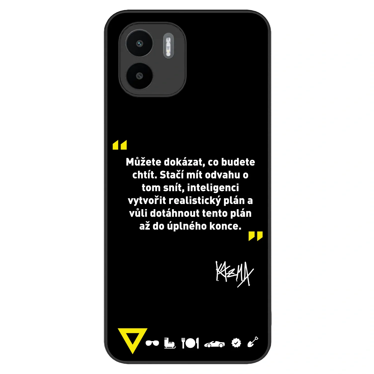 Picasee ULTIMATE CASE pro Xiaomi Redmi A2 - Kazma - MŮŽETE DOKÁZAT, CO BUDETE CHTÍT
