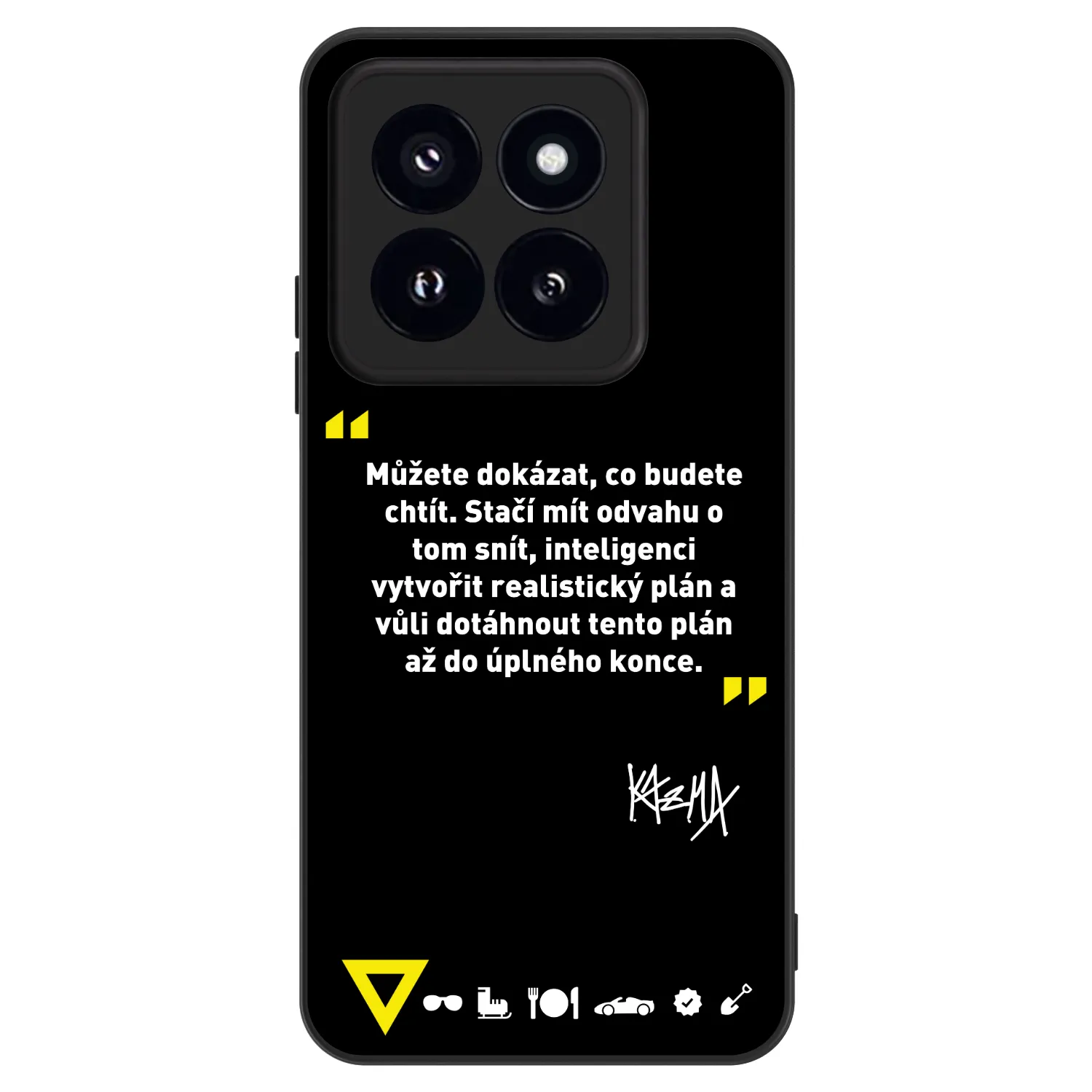 Picasee ULTIMATE CASE pro Xiaomi 14 Pro - Kazma - MŮŽETE DOKÁZAT, CO BUDETE CHTÍT