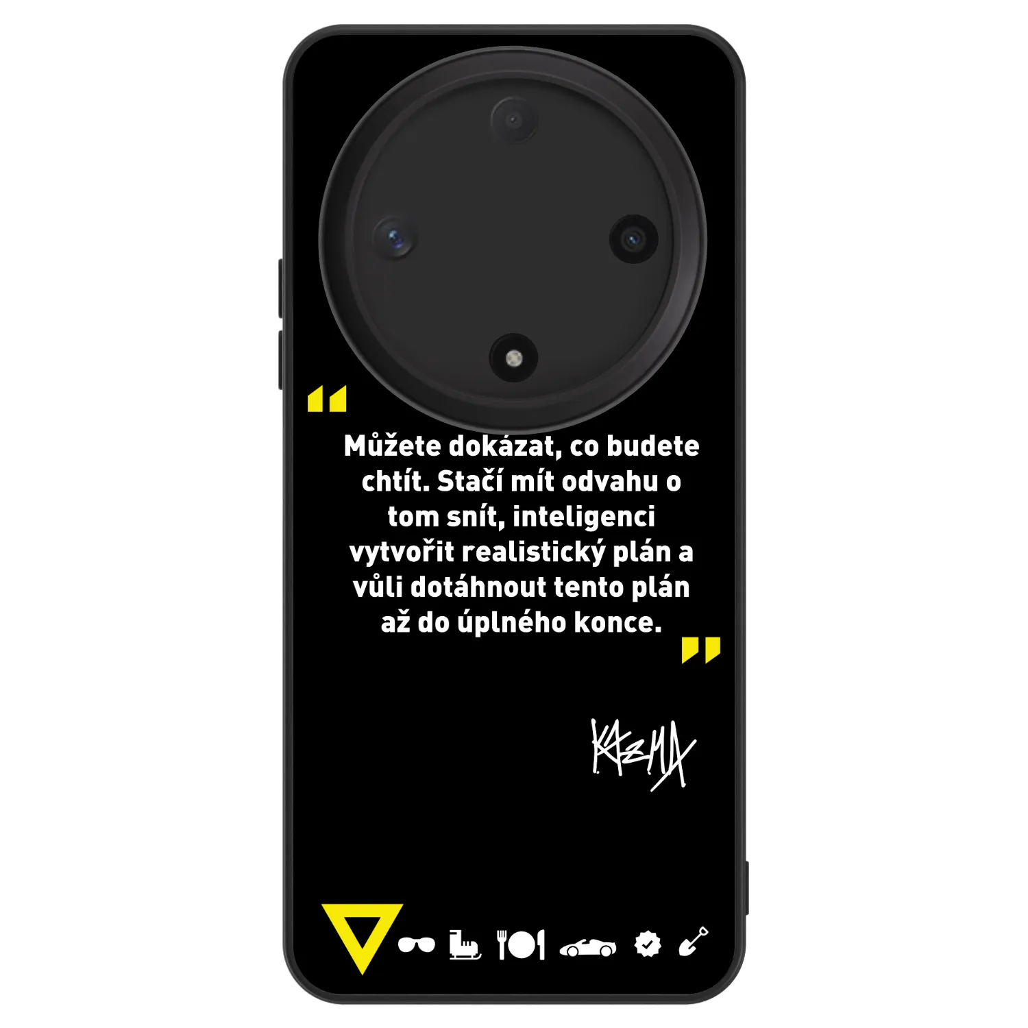 Picasee ULTIMATE CASE pro Honor Magic6 Lite 5G - Kazma - MŮŽETE DOKÁZAT, CO BUDETE CHTÍT