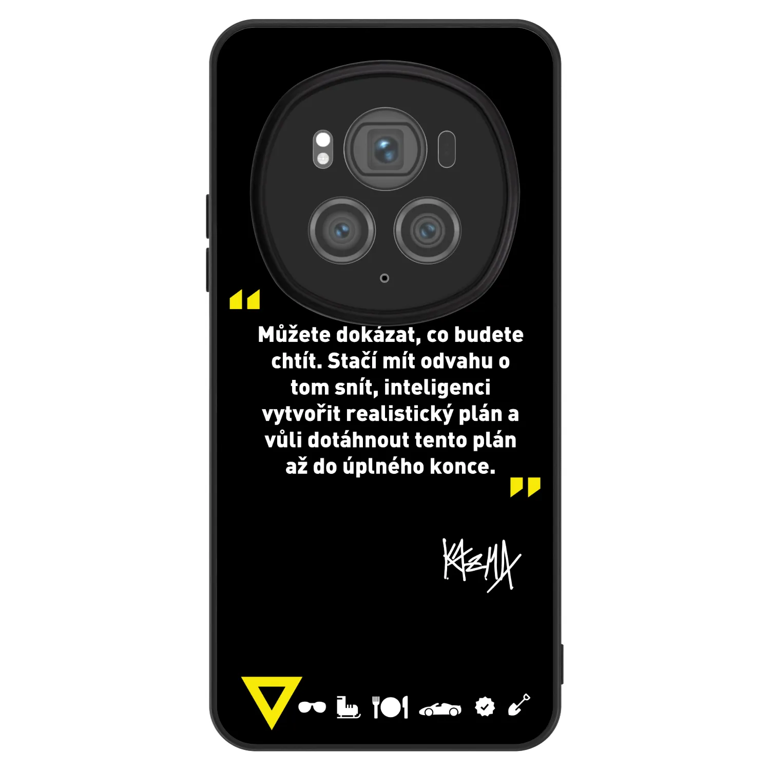 Picasee ULTIMATE CASE pro Honor Magic6 Pro - Kazma - MŮŽETE DOKÁZAT, CO BUDETE CHTÍT