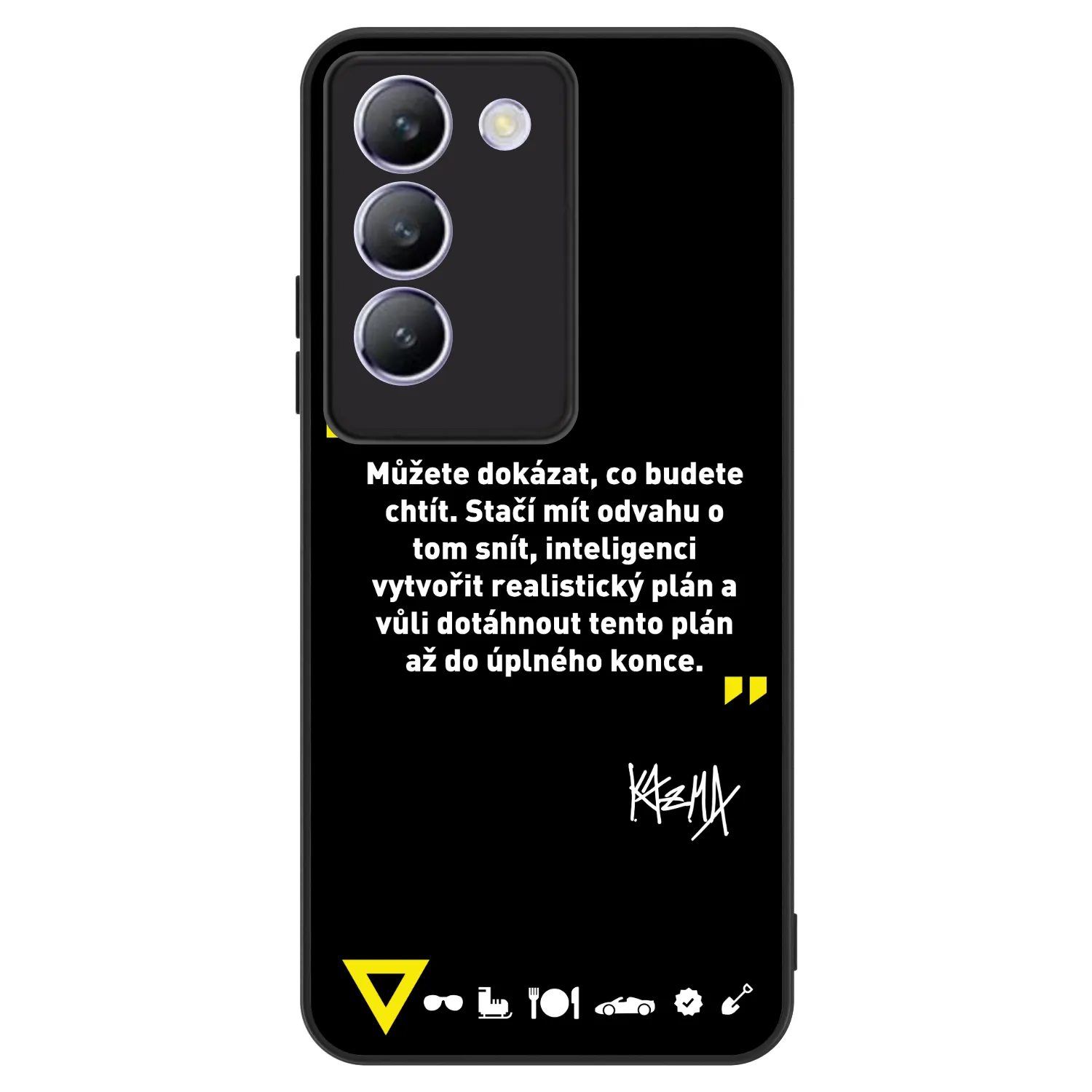Picasee ULTIMATE CASE pro Vivo V40 SE 5G - Kazma - MŮŽETE DOKÁZAT, CO BUDETE CHTÍT