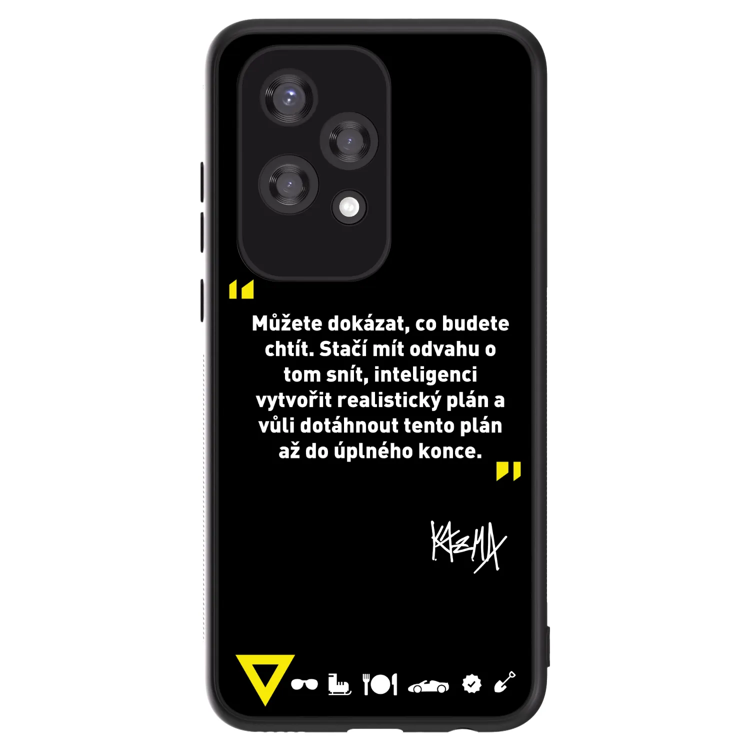 ULTIMATE CASE pro Honor 200 Lite - Kazma - MŮŽETE DOKÁZAT, CO BUDETE CHTÍT
