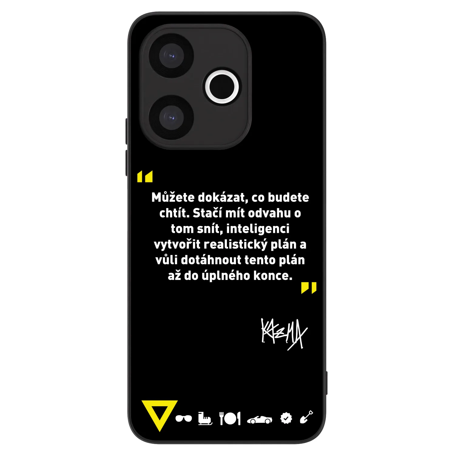 ULTIMATE CASE pro Xiaomi Redmi 13 4G - Kazma - MŮŽETE DOKÁZAT, CO BUDETE CHTÍT