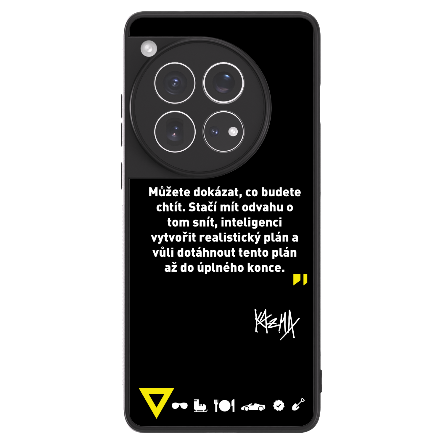 Picasee ULTIMATE CASE pro OnePlus 12 5G - Kazma - MŮŽETE DOKÁZAT, CO BUDETE CHTÍT
