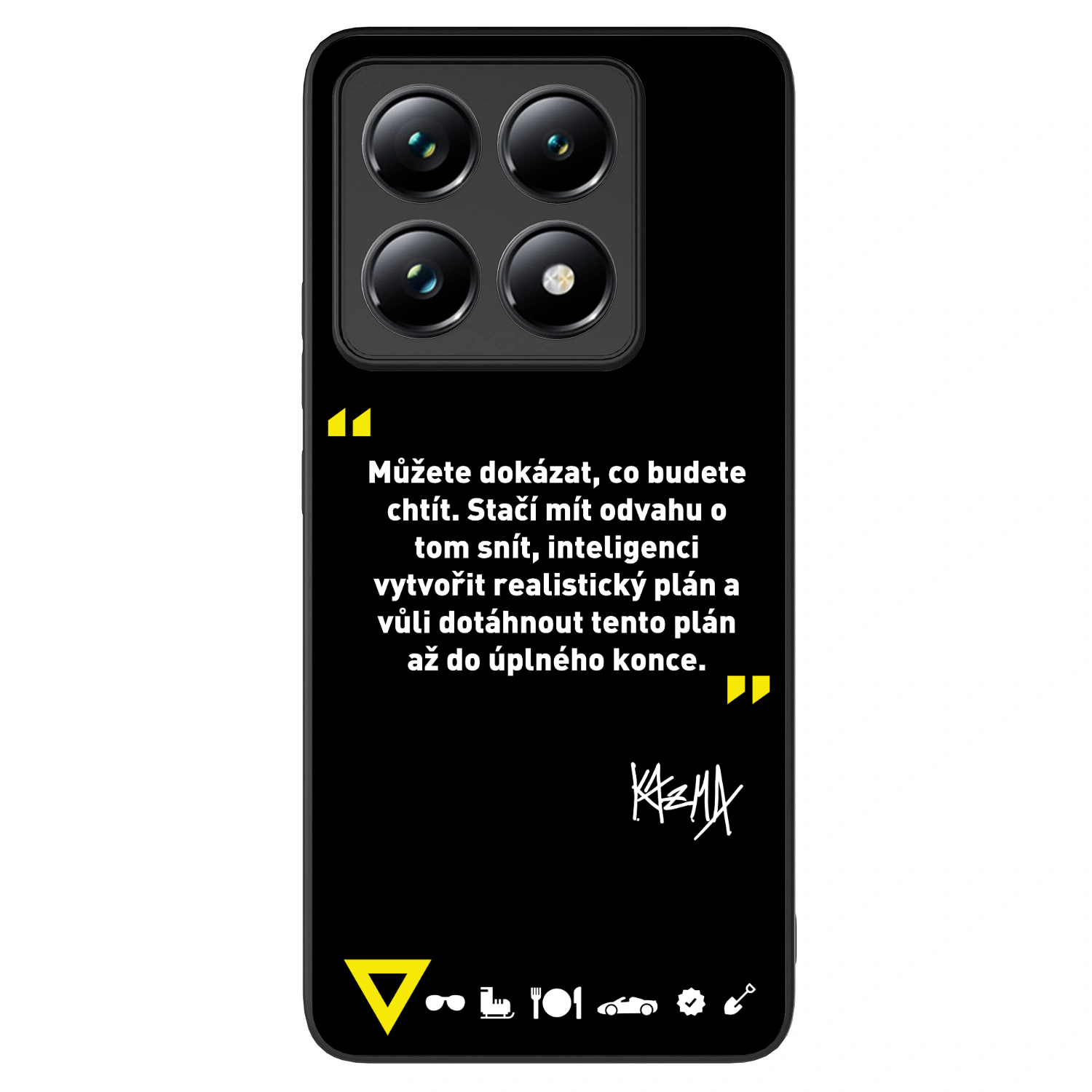 Picasee ULTIMATE CASE pro Xiaomi 14T Pro - Kazma - MŮŽETE DOKÁZAT, CO BUDETE CHTÍT