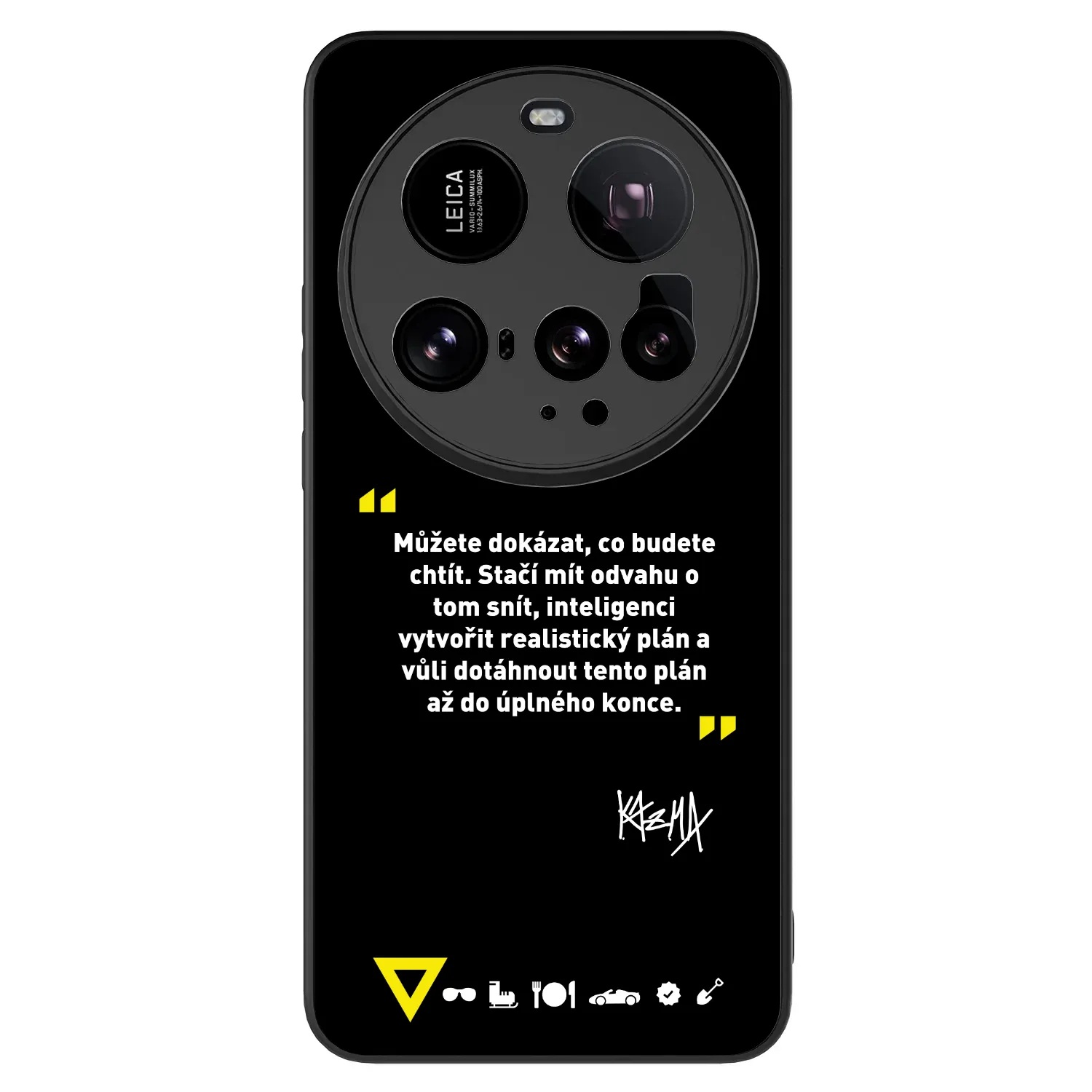 Picasee ULTIMATE CASE pro Xiaomi 15 Ultra - Kazma - MŮŽETE DOKÁZAT, CO BUDETE CHTÍT