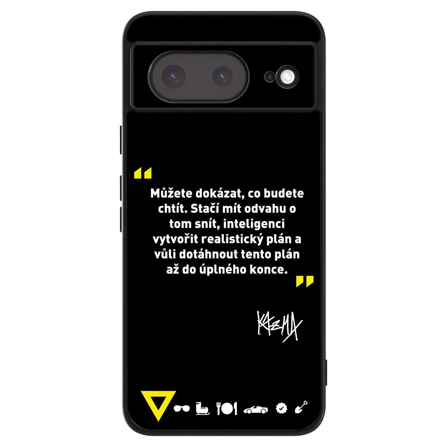 Picasee ULTIMATE CASE pro Google Pixel 8a - Kazma - MŮŽETE DOKÁZAT, CO BUDETE CHTÍT