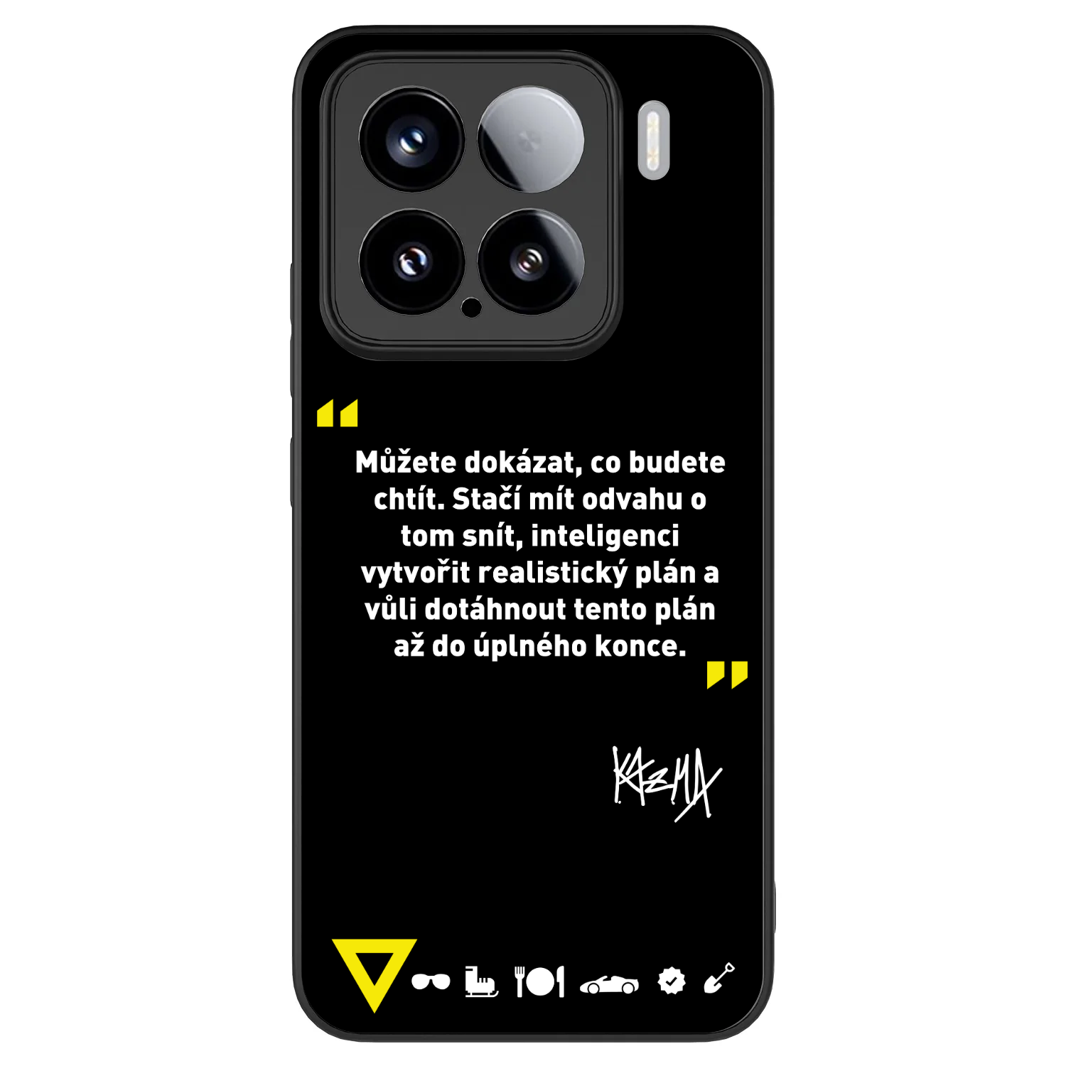 ULTIMATE CASE pro Xiaomi 15 - Kazma - MŮŽETE DOKÁZAT, CO BUDETE CHTÍT