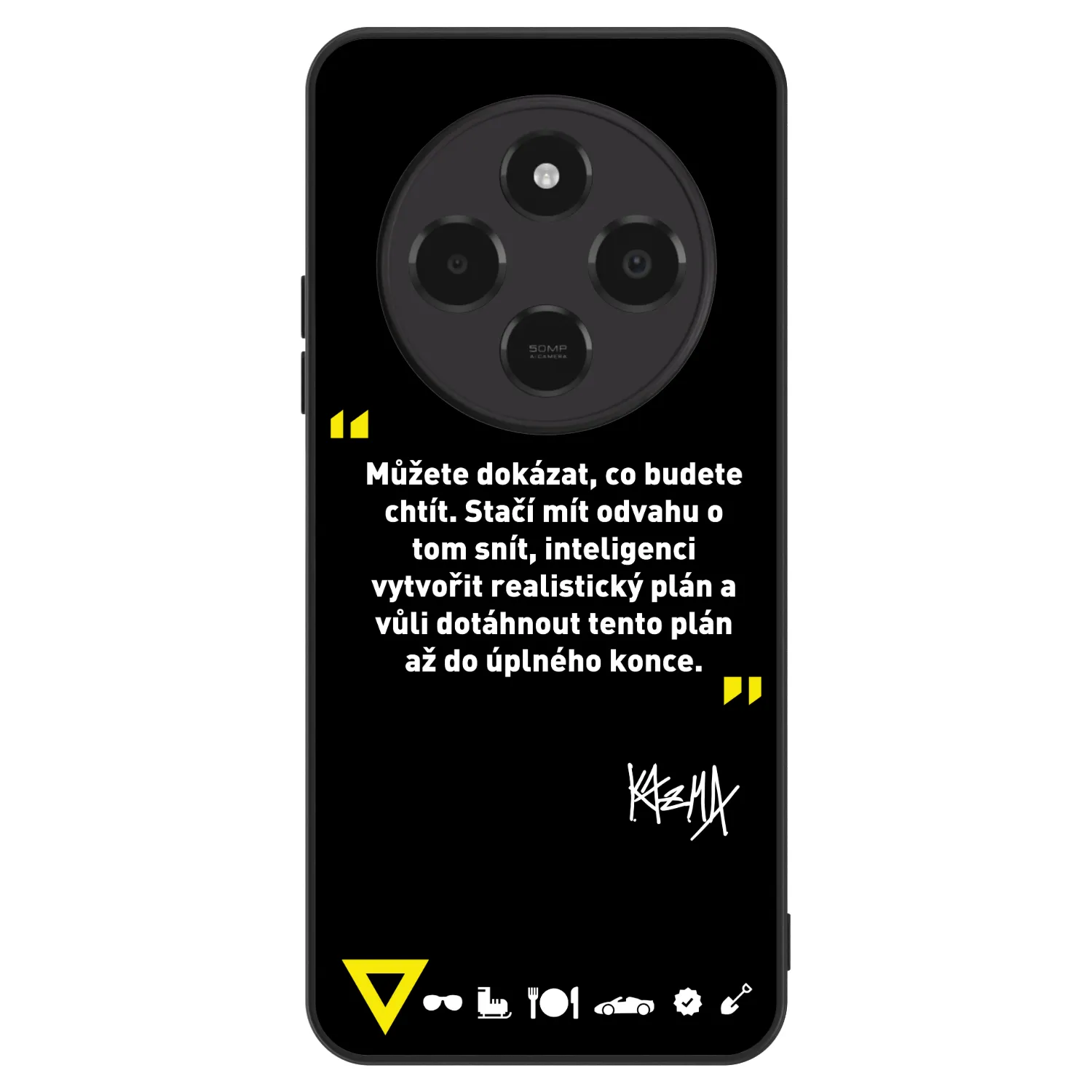 Picasee ULTIMATE CASE pro Xiaomi Poco C75 - Kazma - MŮŽETE DOKÁZAT, CO BUDETE CHTÍT