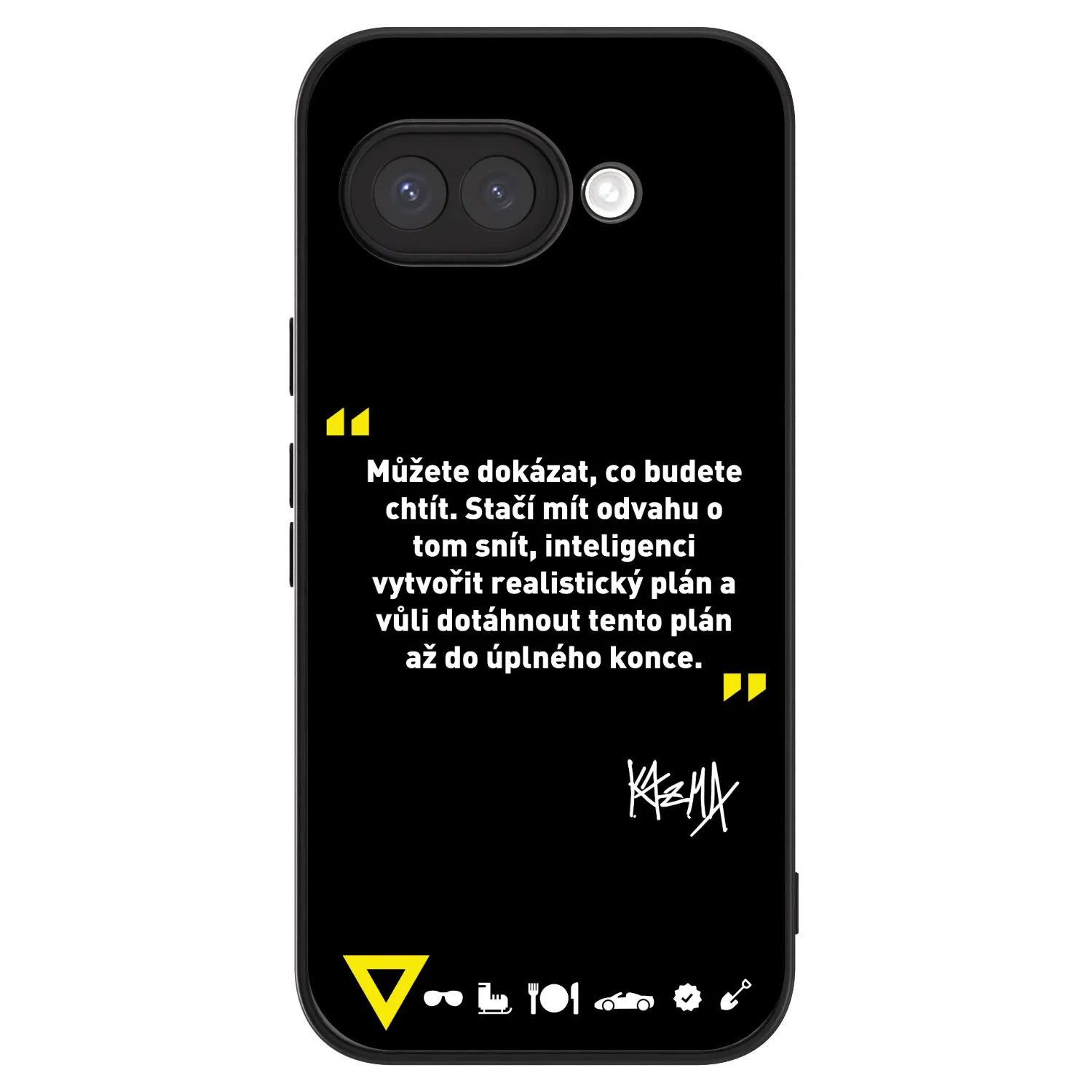 Picasee ULTIMATE CASE pro Google Pixel 9a - Kazma - MŮŽETE DOKÁZAT, CO BUDETE CHTÍT