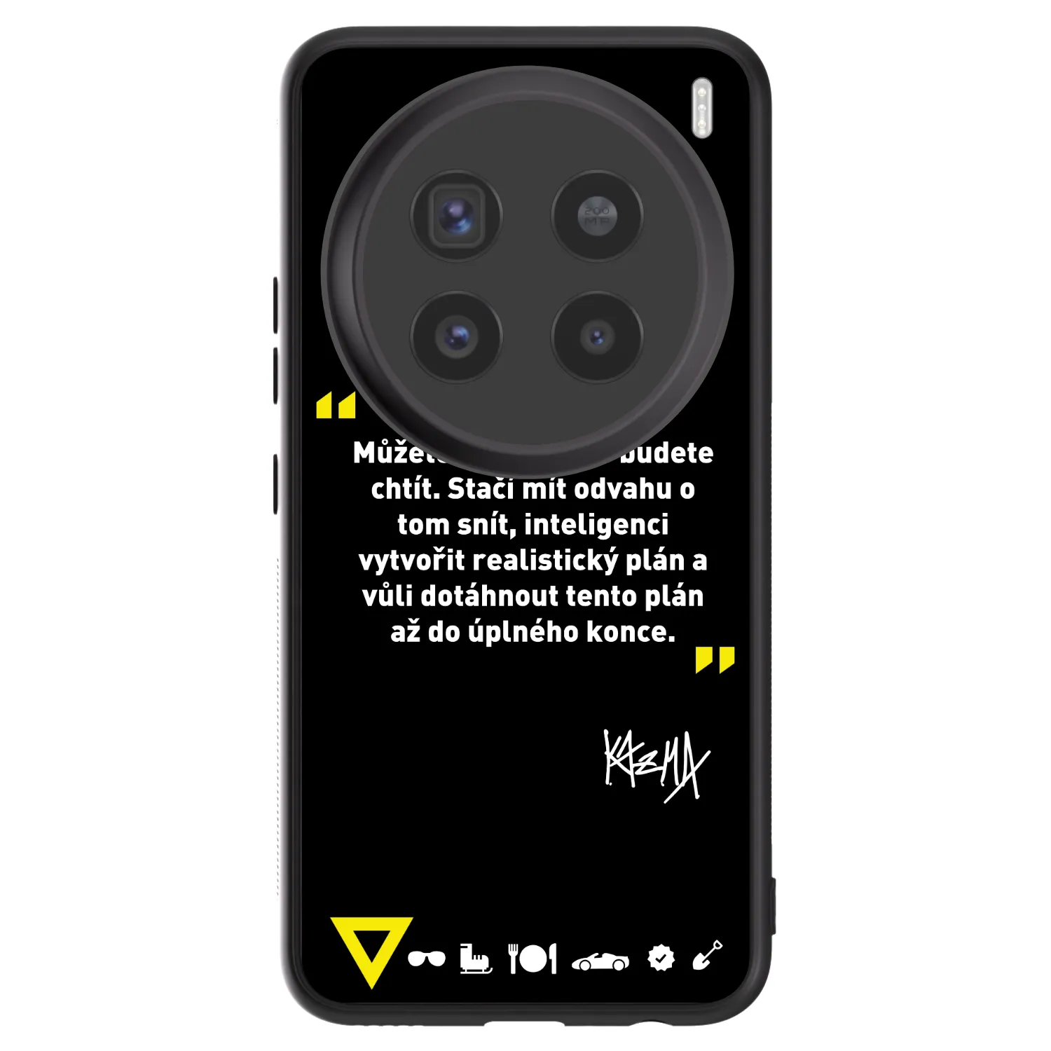 Picasee ULTIMATE CASE pro Vivo X200 Pro - Kazma - MŮŽETE DOKÁZAT, CO BUDETE CHTÍT