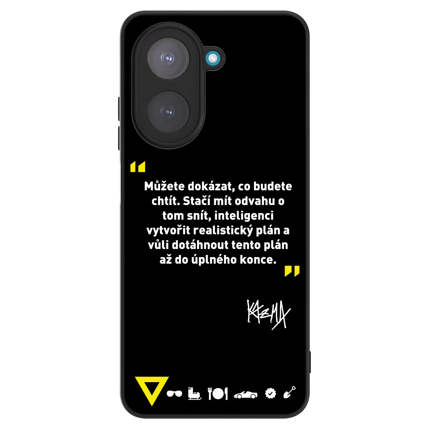 Picasee ULTIMATE CASE pro Xiaomi Redmi A5 - Kazma - MŮŽETE DOKÁZAT, CO BUDETE CHTÍT