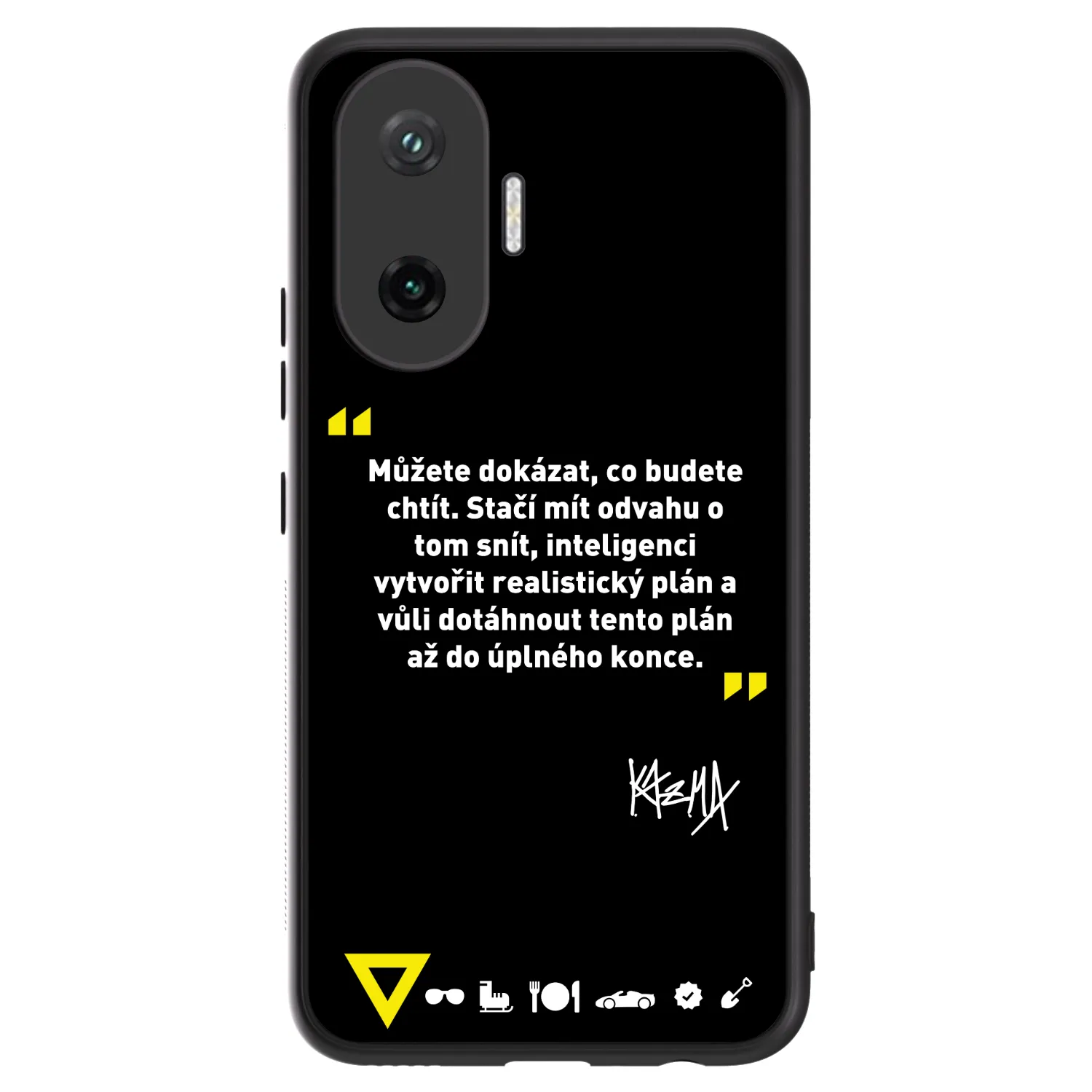 ULTIMATE CASE pro Xiaomi Poco F7 5G - Kazma - MŮŽETE DOKÁZAT, CO BUDETE CHTÍT