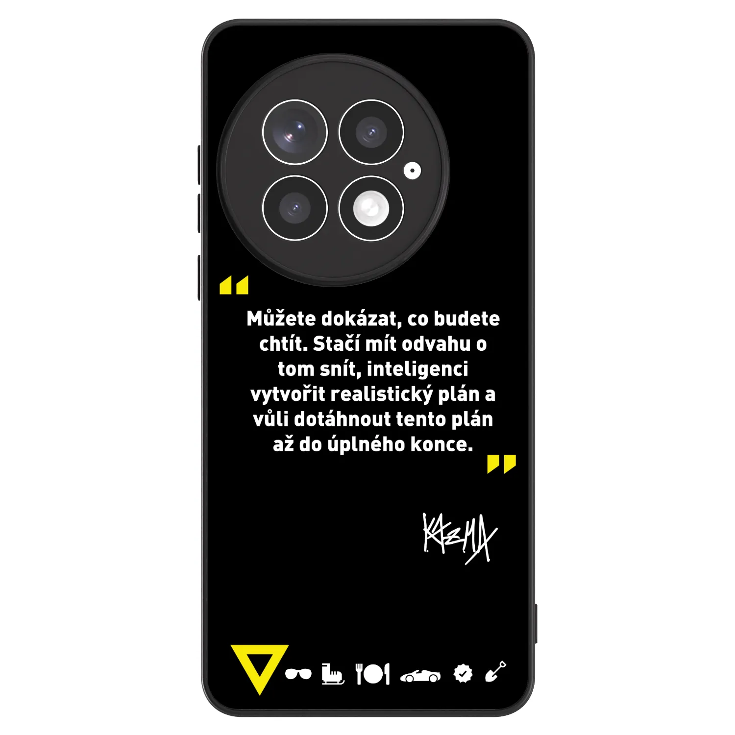 Picasee ULTIMATE CASE pro OnePlus 13 5G - Kazma - MŮŽETE DOKÁZAT, CO BUDETE CHTÍT