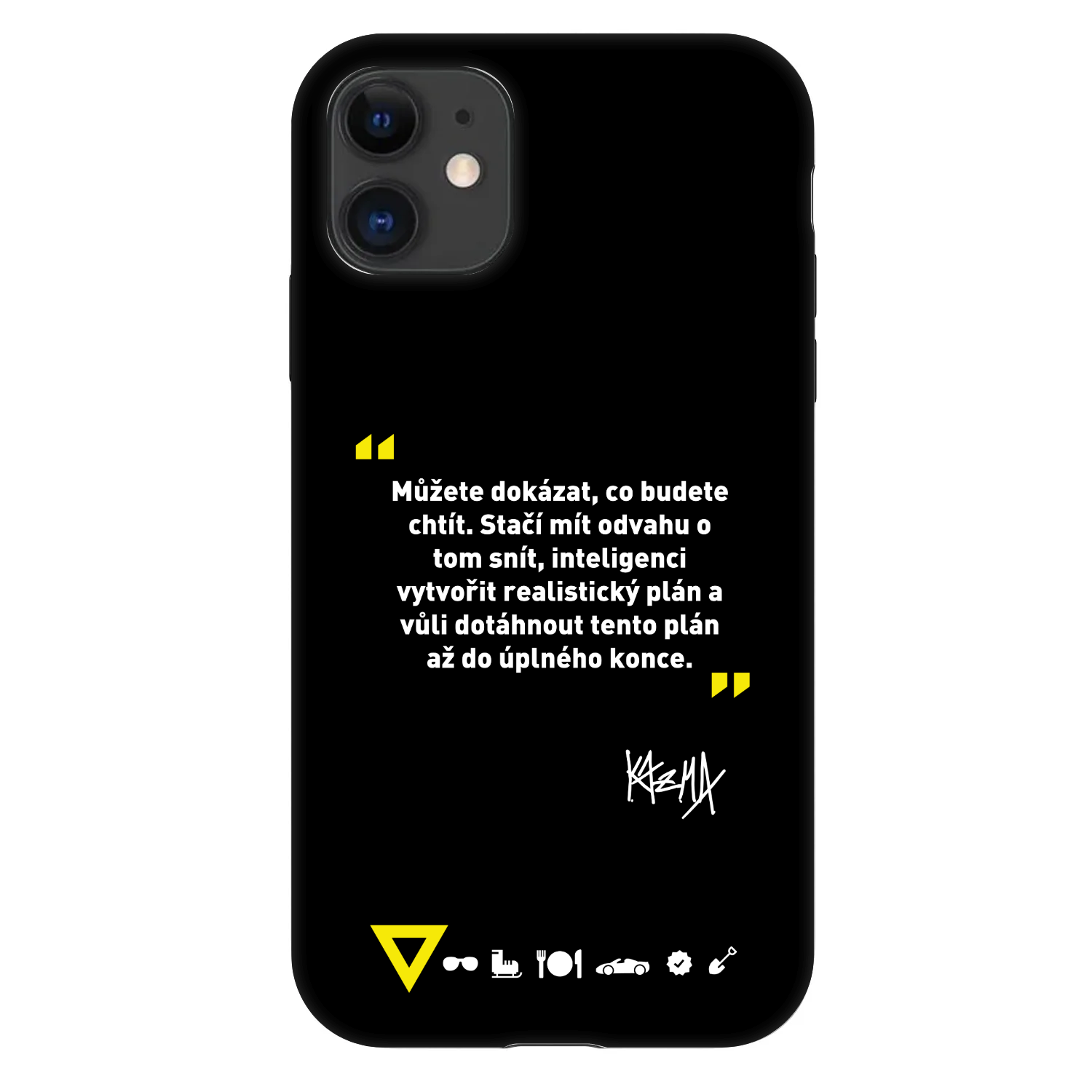 Picasee Fashion Case pre Apple iPhone 11 - Kazma - MŮŽETE DOKÁZAT, CO BUDETE CHTÍT
