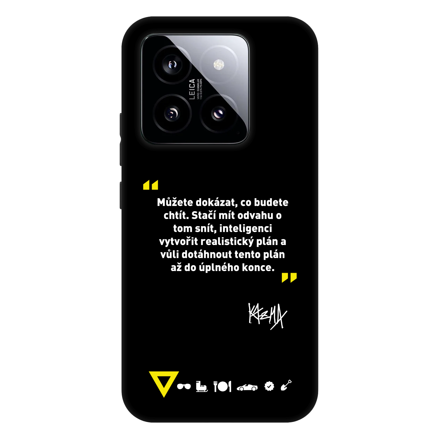 Picasee Fashion Case pre Xiaomi 14 - Kazma - MŮŽETE DOKÁZAT, CO BUDETE CHTÍT
