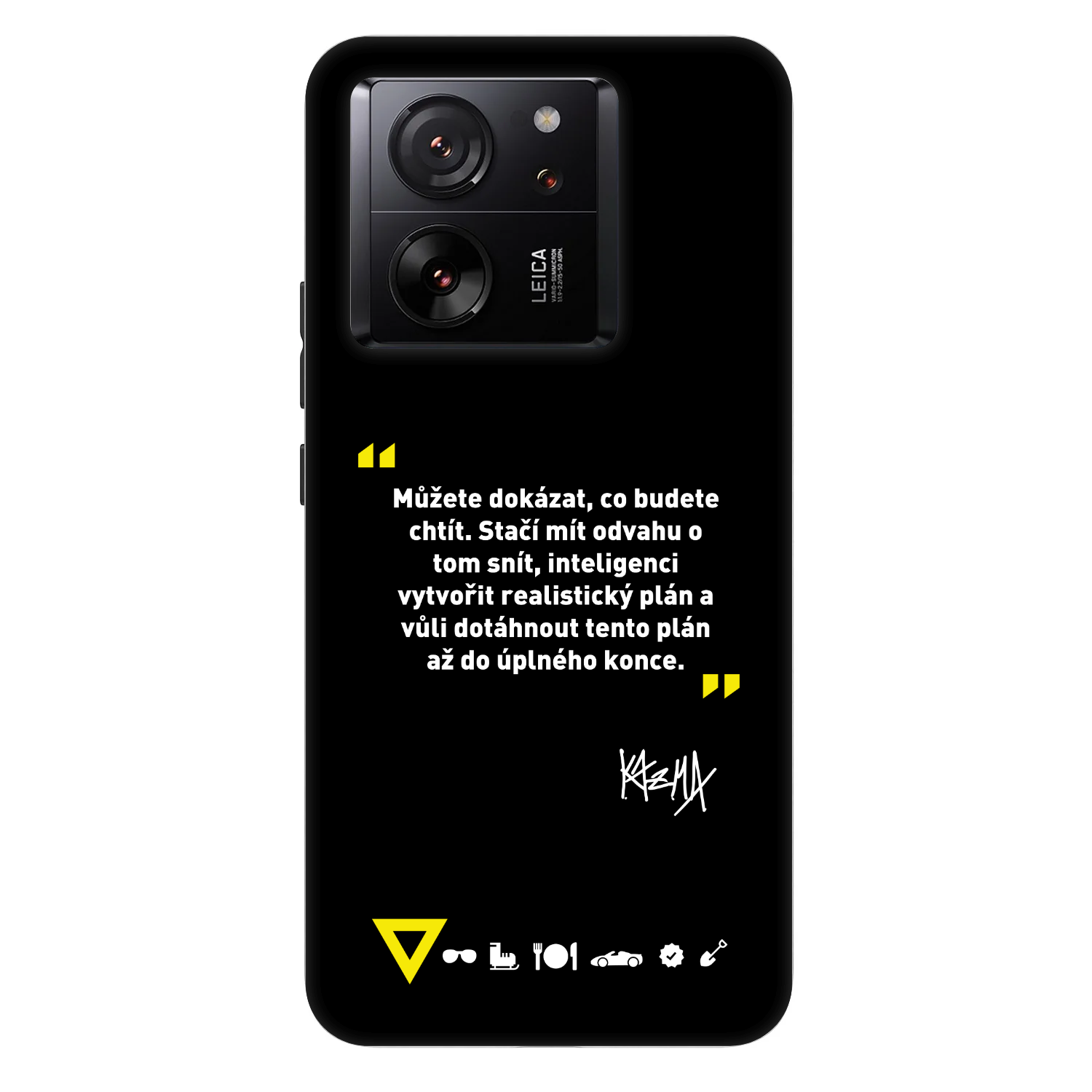 Picasee Fashion Case pre Xiaomi 13T - Kazma - MŮŽETE DOKÁZAT, CO BUDETE CHTÍT