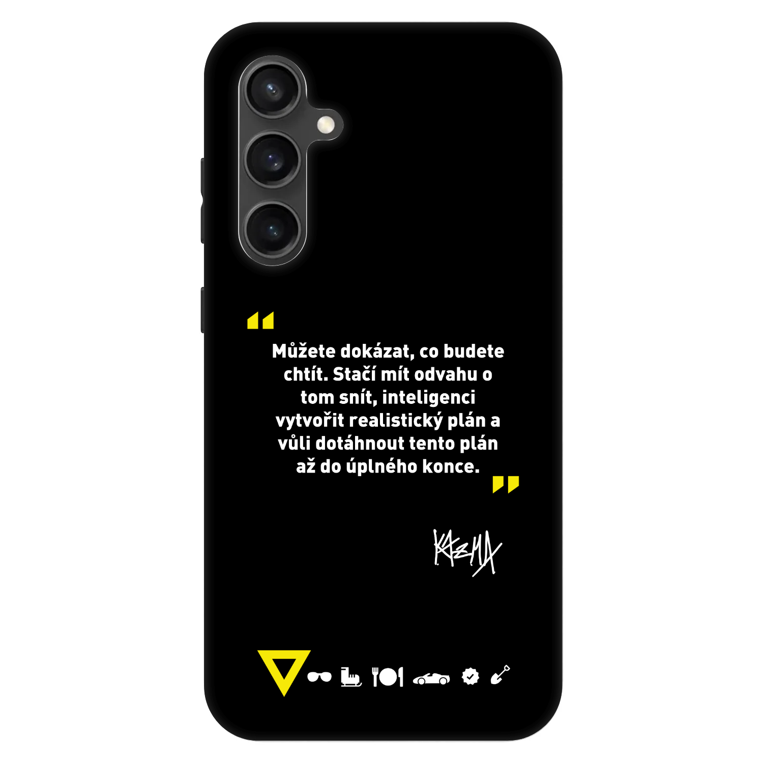 Picasee Fashion Case pre Samsung Galaxy S23 FE S711B - Kazma - MŮŽETE DOKÁZAT, CO BUDETE CHTÍT