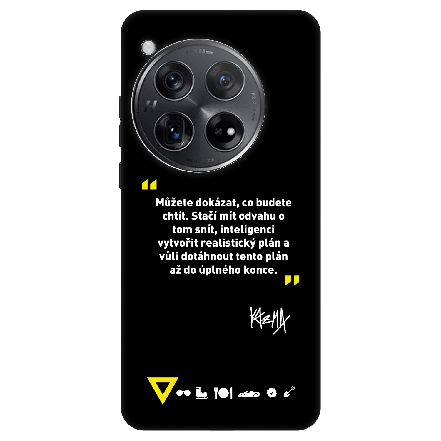 Picasee Fashion Case pre OnePlus 12 5G - Kazma - MŮŽETE DOKÁZAT, CO BUDETE CHTÍT