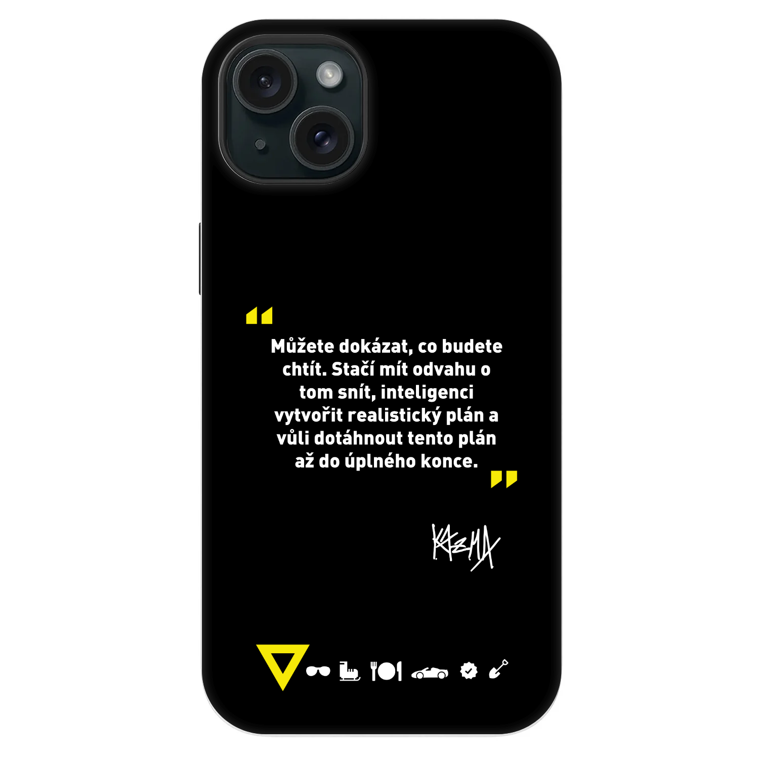 Picasee Fashion Case MagSafe pre Apple iPhone 14 Plus - Kazma - MŮŽETE DOKÁZAT, CO BUDETE CHTÍT