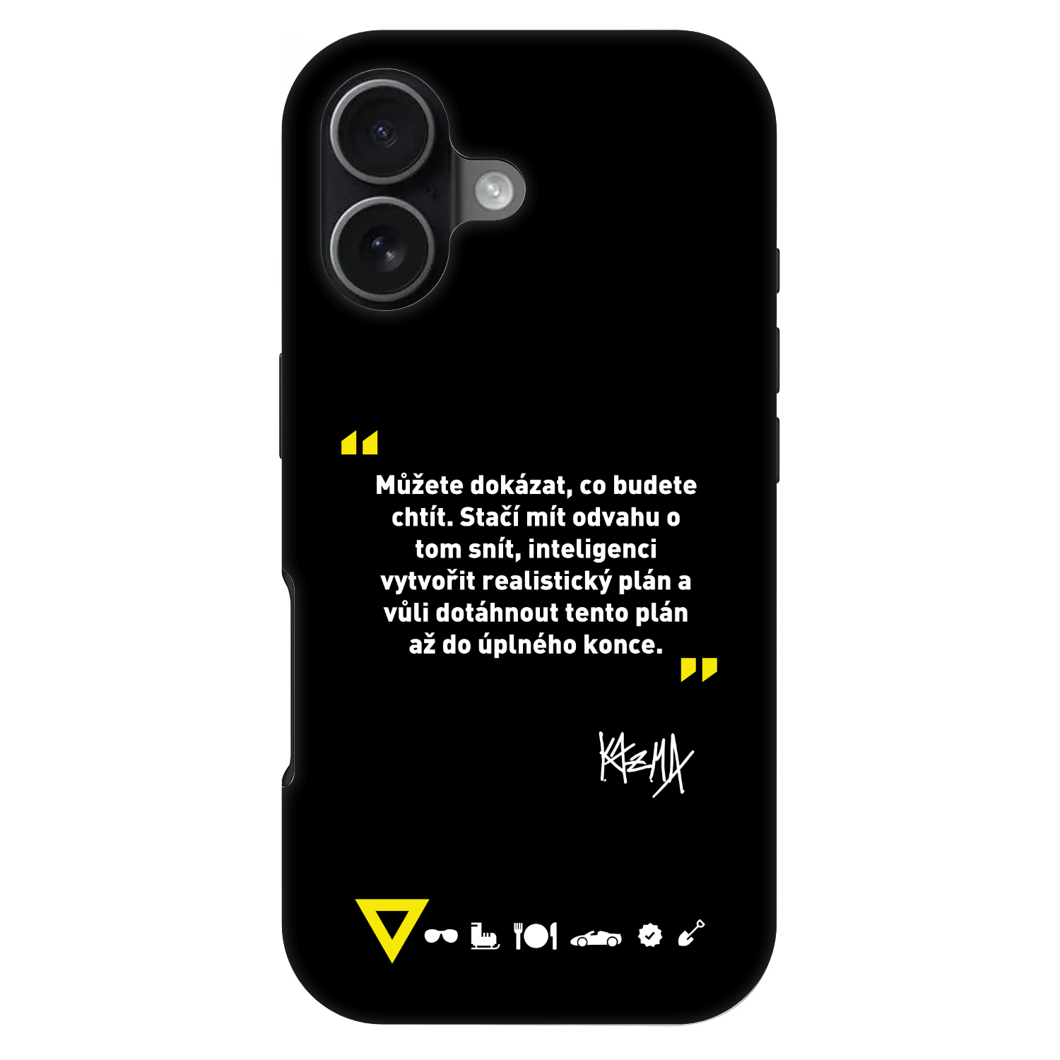 Picasee Fashion Case MagSafe pre Apple iPhone 17 - Kazma - MŮŽETE DOKÁZAT, CO BUDETE CHTÍT