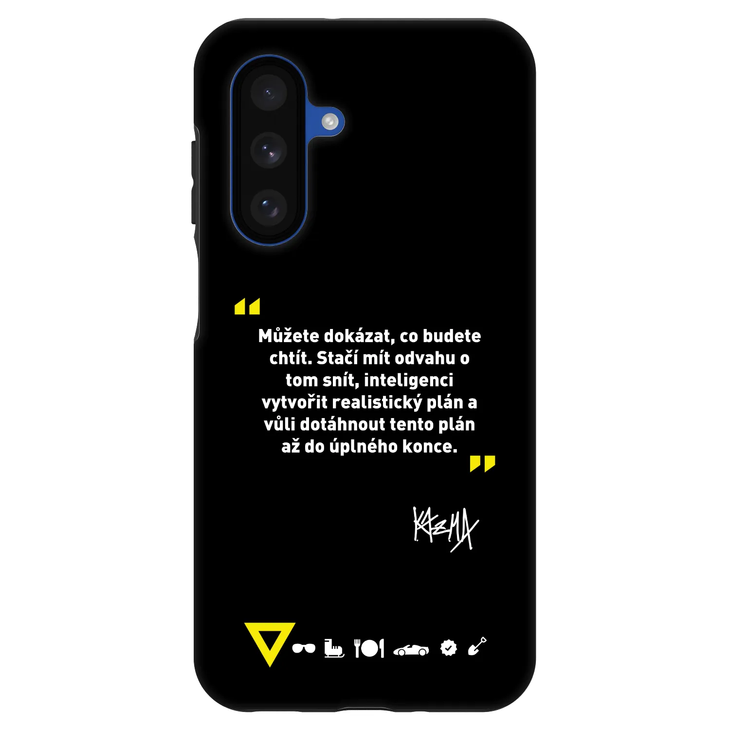 Picasee Fashion Case pre Samsung Galaxy A17 5G - Kazma - MŮŽETE DOKÁZAT, CO BUDETE CHTÍT