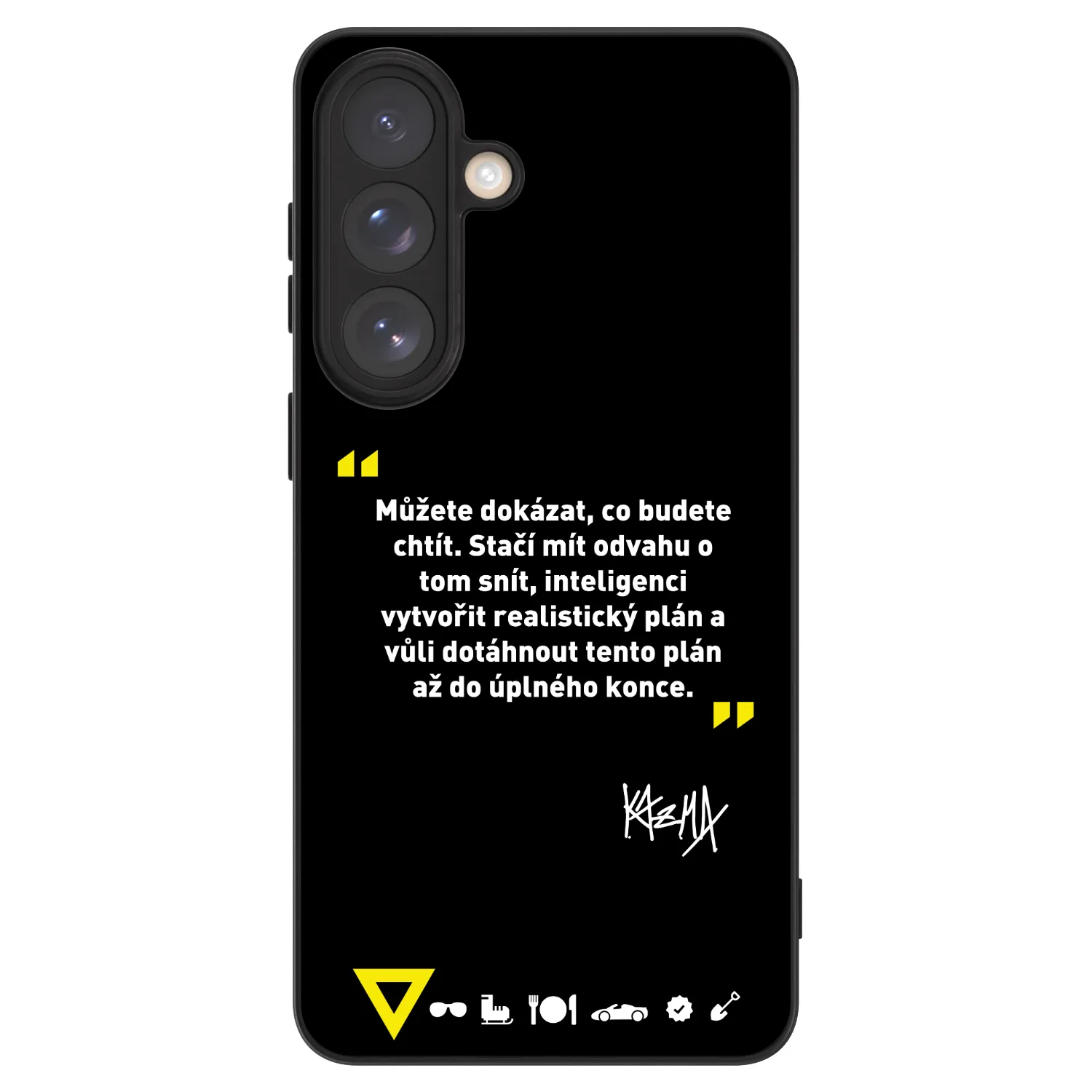 Picasee ULTIMATE CASE pro Samsung Galaxy S26+ - Kazma - MŮŽETE DOKÁZAT, CO BUDETE CHTÍT