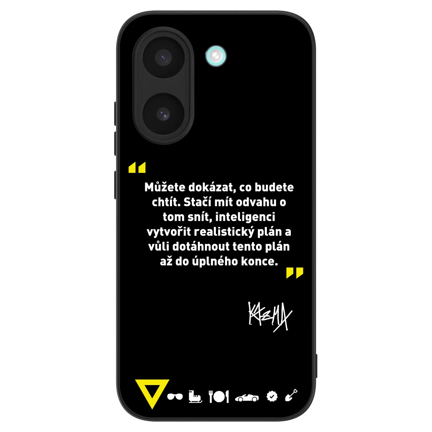 Picasee ULTIMATE CASE pro Xiaomi Poco X8 Pro - Kazma - MŮŽETE DOKÁZAT, CO BUDETE CHTÍT