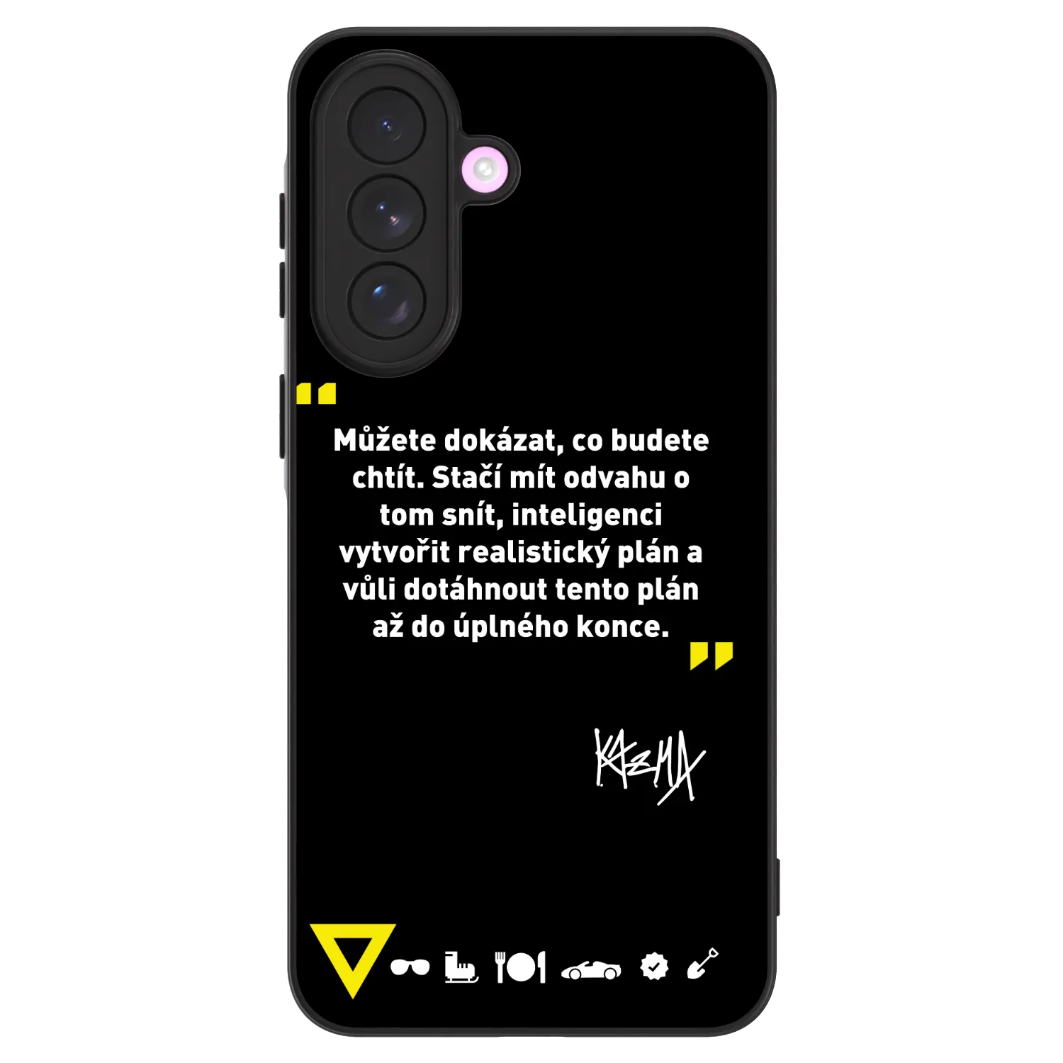 Picasee ULTIMATE CASE pro Samsung Galaxy A57 5G - Kazma - MŮŽETE DOKÁZAT, CO BUDETE CHTÍT