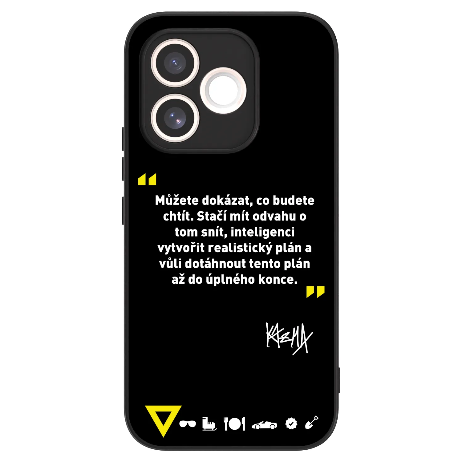 Picasee ULTIMATE CASE pro Honor 600 Lite - Kazma - MŮŽETE DOKÁZAT, CO BUDETE CHTÍT