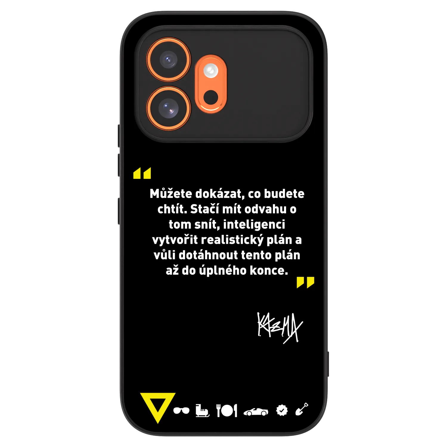 Picasee ULTIMATE CASE pro Honor 600 - Kazma - MŮŽETE DOKÁZAT, CO BUDETE CHTÍT