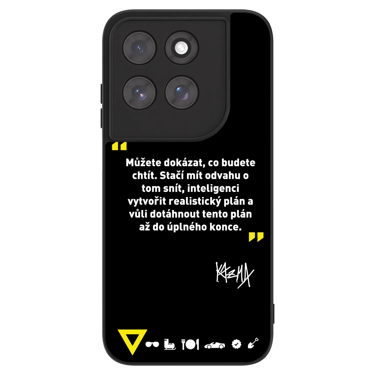 Picasee ULTIMATE CASE pro Motorola Moto G77 - Kazma - MŮŽETE DOKÁZAT, CO BUDETE CHTÍT