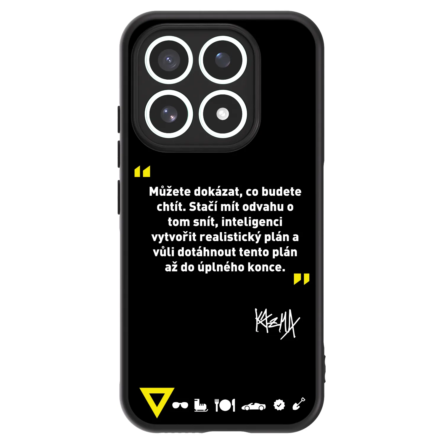 Picasee ULTIMATE CASE PowerShare pro Xiaomi 17 - Kazma - MŮŽETE DOKÁZAT, CO BUDETE CHTÍT