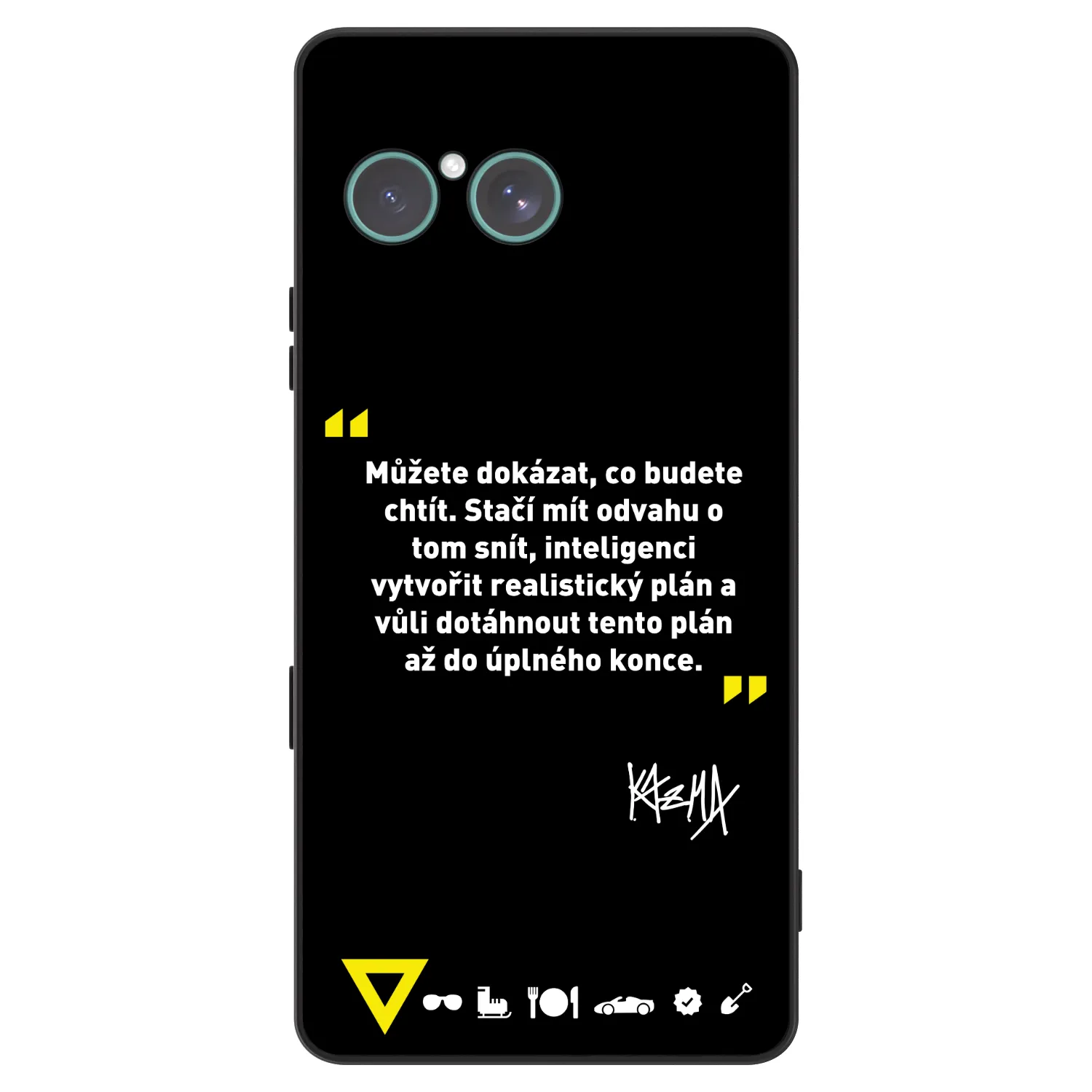 Picasee ULTIMATE CASE pro Sony Xperia 10 VII - Kazma - MŮŽETE DOKÁZAT, CO BUDETE CHTÍT