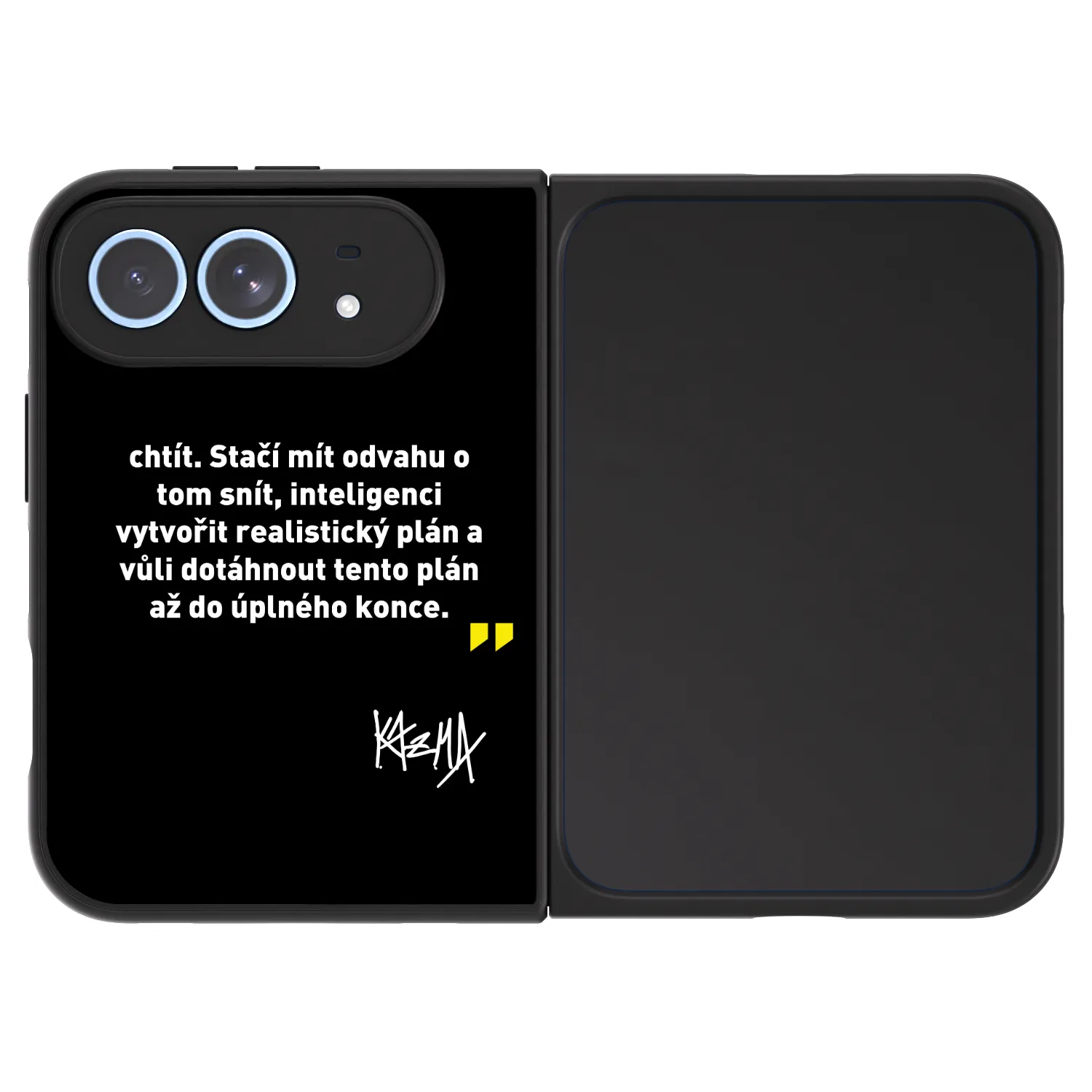 Picasee ULTIMATE CASE pro Apple iPhone Ultra - Kazma - MŮŽETE DOKÁZAT, CO BUDETE CHTÍT