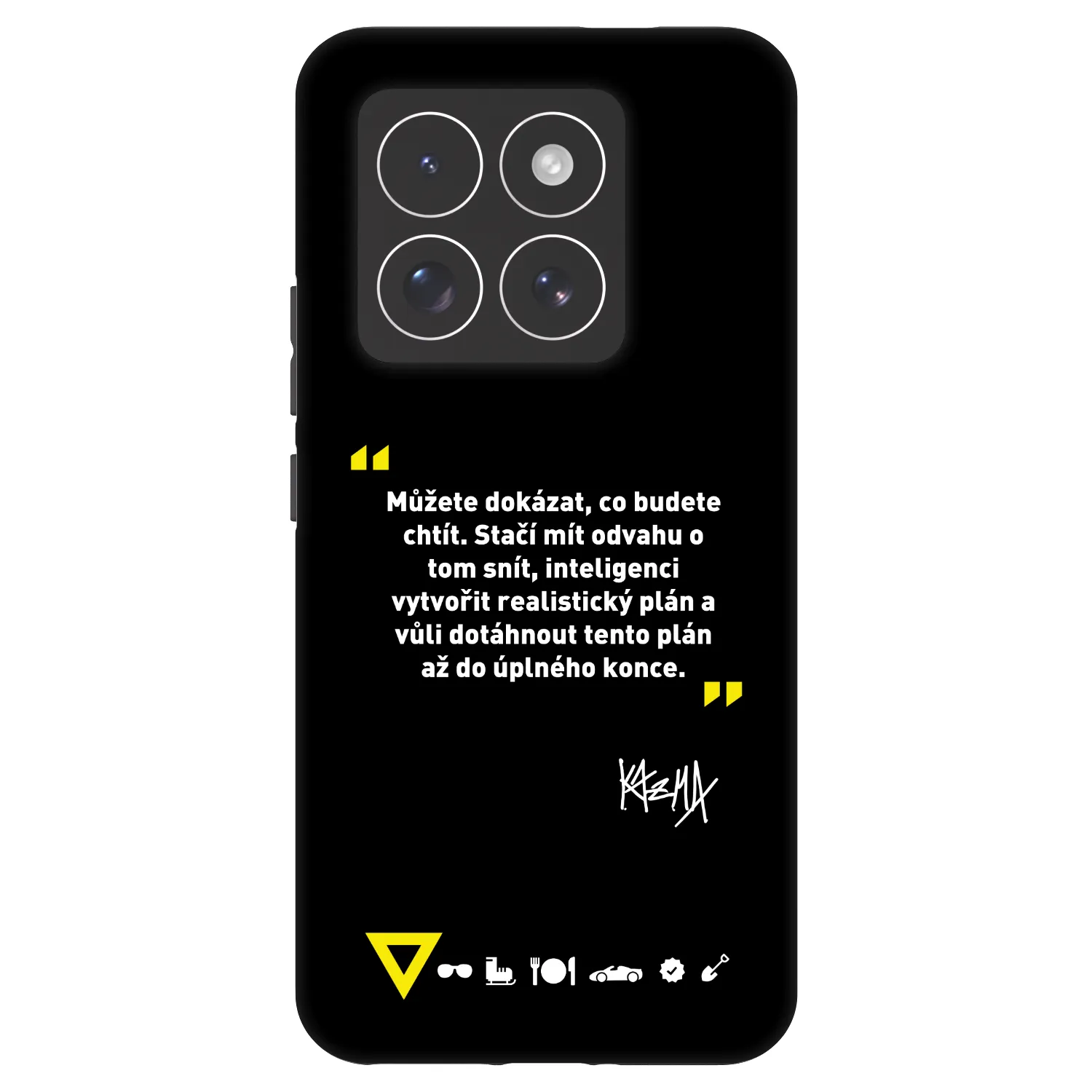 Picasee Fashion Case pre Xiaomi 14 Pro - Kazma - MŮŽETE DOKÁZAT, CO BUDETE CHTÍT