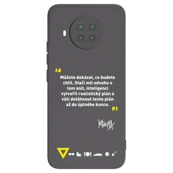 Picasee silikónový čierny obal pre Xiaomi Mi 10T Lite - Kazma - MŮŽETE DOKÁZAT, CO BUDETE CHTÍT