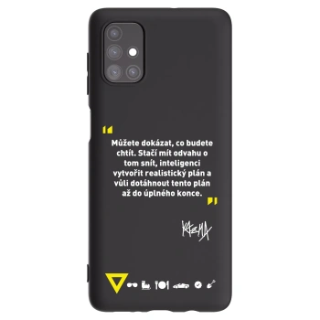 Obal pre Samsung Galaxy M51 M515F - Kazma - MŮŽETE DOKÁZAT, CO BUDETE CHTÍT