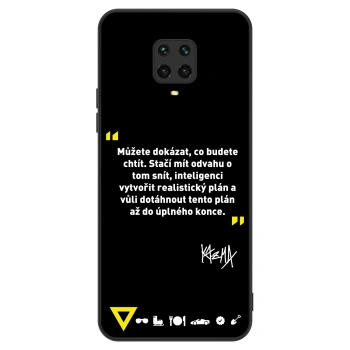 Obal pre Xiaomi Redmi Note 9 Pro - Kazma - MŮŽETE DOKÁZAT, CO BUDETE CHTÍT