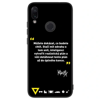 Obal pre Xiaomi Redmi Note 7 - Kazma - MŮŽETE DOKÁZAT, CO BUDETE CHTÍT