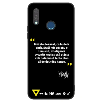 Obal pre Huawei P20 Lite - Kazma - MŮŽETE DOKÁZAT, CO BUDETE CHTÍT
