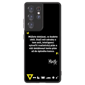 Obal pre Samsung Galaxy S21 Ultra 5G G998B - Kazma - MŮŽETE DOKÁZAT, CO BUDETE CHTÍT