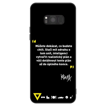 Obal pre Samsung Galaxy S8 G950F - Kazma - MŮŽETE DOKÁZAT, CO BUDETE CHTÍT