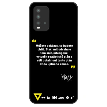Picasee ULTIMATE CASE pro Xiaomi Redmi 9T - Kazma - MŮŽETE DOKÁZAT, CO BUDETE CHTÍT