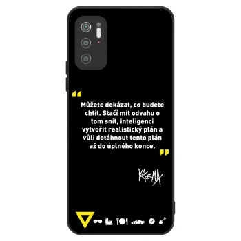 Obal pre Xiaomi Poco M3 Pro 5G - Kazma - MŮŽETE DOKÁZAT, CO BUDETE CHTÍT