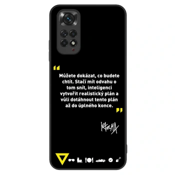 Obal pre Xiaomi Redmi Note 11S 4G - Kazma - MŮŽETE DOKÁZAT, CO BUDETE CHTÍT