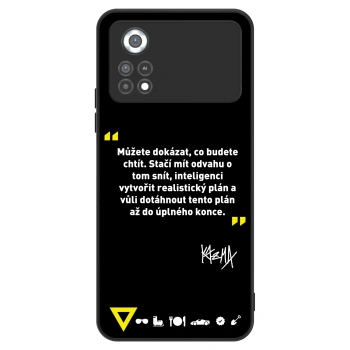 Obal pre Xiaomi Poco X4 Pro 5G - Kazma - MŮŽETE DOKÁZAT, CO BUDETE CHTÍT